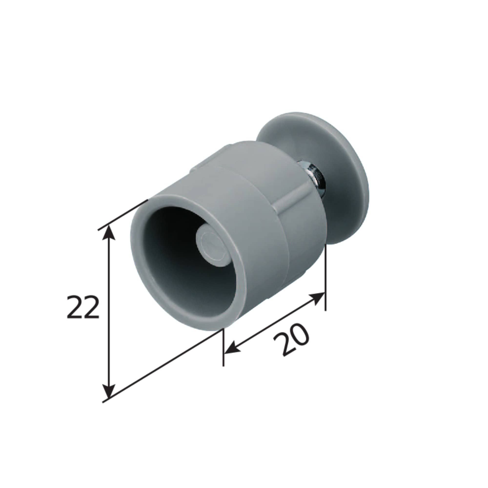 Selve Rolladen Selve Anschlagstopper offen 20mm 165411