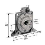 Timmer Rolladen Timmer Abrollsicherung TA 2/3-RD 552 Nm Drehmoment Fangmoment 1253 Nm