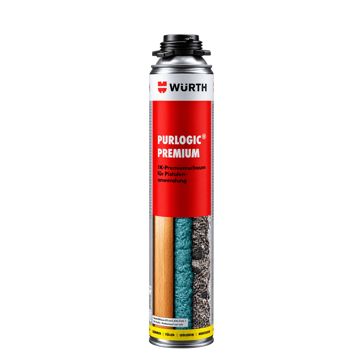 Würth Fenster Würth 1K Pistolenschaum PURlogic Premium 750ml