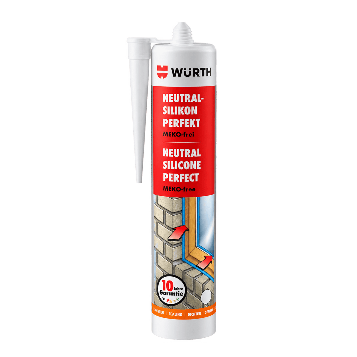 Würth Fenster Würth Neutralsilikon Perfekt Weiss 310ml