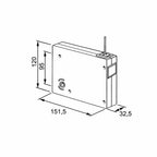 Aluprof Kurbel Schnurrwickler Ø 4,5mm bis max. 5m