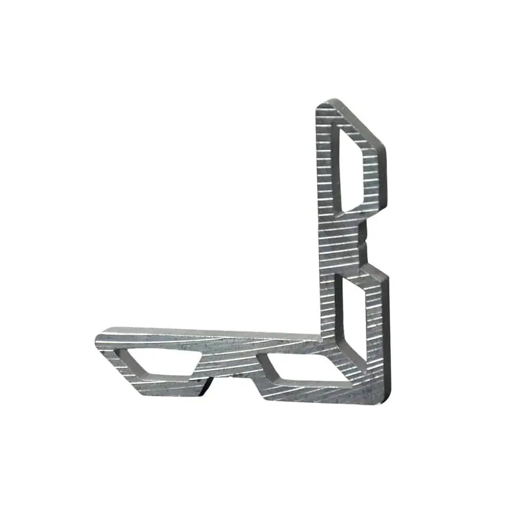 Aluprof Insektenschutz Aluprof Eckverbinder aus Aluminium 55x55x6mm
