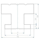 Aluprof Insektenschutz Aluprof Teleskopischer Magneteinsatz 7,6x5,8mm