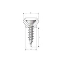 Aluprof Rolladen Aluprof Nippel-Schrauben 13mm