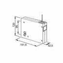 Aluprof Rolladen Rolladen Kurbel Schnurrwickler Ø 4,5mm mit Handkurbel und Schnur Set