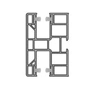 Aluprof Rolladen Weiß (ähnlich RAL9016) / 50cm Aluprof PVC Mini Führungsschiene PPD-P60/12