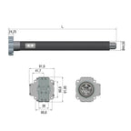ASA Rolladen ASA Rolladenmotor Davinci 50 MO 30/17 NHK