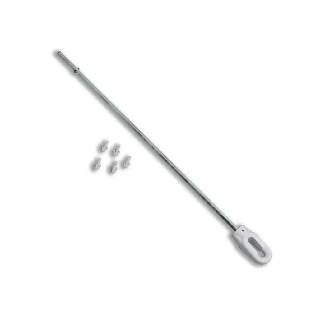 BECKER-Antriebe GmbH Fensterbauteile Becker Öse mit Sechskantstab SW 7mm Stablänge 450mm kürzbar