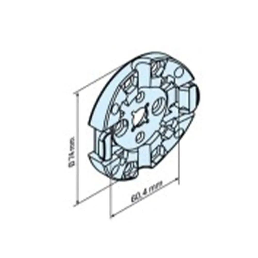 BECKER-Antriebe GmbH Fensterbauteile Becker Wandlager-P/R mit Raste für Mini-Lasche