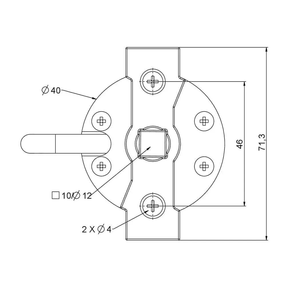Eckermann Rolladen Eckermann Rolladenmotor Ø45 20/15 20Nm