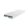 Exte Fenster Weiss / 100cm Exte PVC Deckleiste 25/7 Selbstklebend