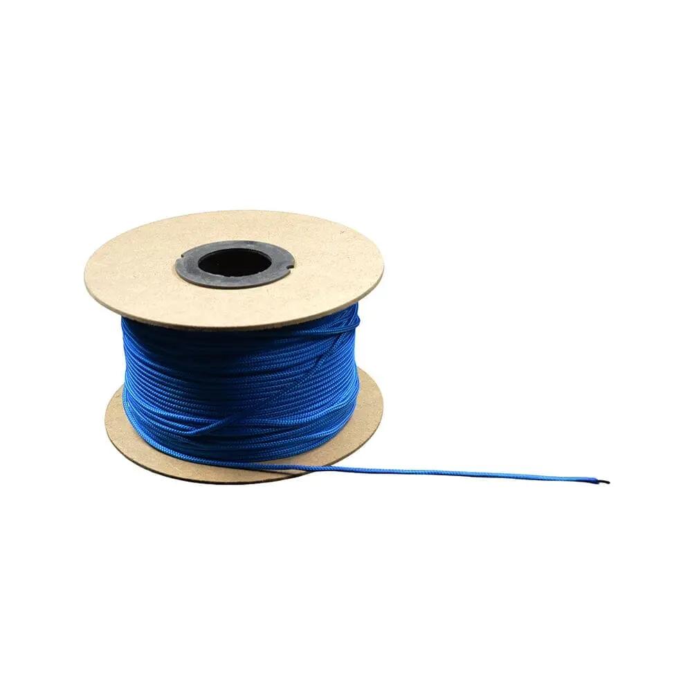 Markenlos Rollladen Nylonschnur für Jalousien und Rollos Ø3mm Blau 10m