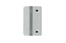 Markenlos Tür Silber Balkontürgriff Ziehgriff Aluminium 65x40