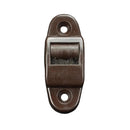 Portos Rolladen Braun Portos Flache Gurtführung mit Bürstendichtung 14mm