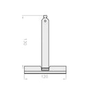 Portos Rolladen Portos Aufhängefeder Stahl 130/120mm zum Einhängen Set