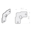 Portos Rolladen Portos Insektenschutzhalterung M-RZ-060 Set