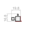 Portos Rolladen Portos Kastenprofil Verbinder NPS-080