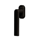 Rehau Fenster Rehau Fenstergriff Linea mit Secustik Schwarz