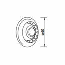 Selve Rolladen Selve Maxi-Kugellager 40mm mit Bund Ø12mm Set
