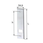 Selve Rollladen Selve Deckplatte für Gurtwickler aus Kunststoff 160/199mm 110110