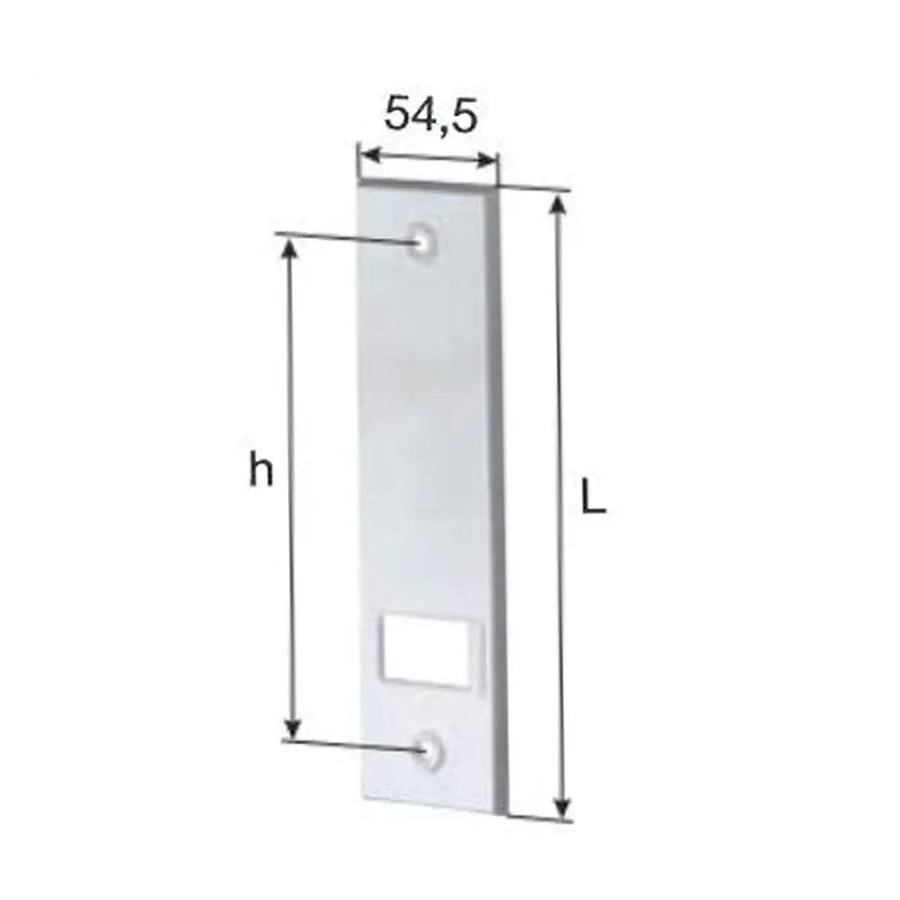Selve Rollladen Selve Deckplatte für Gurtwickler aus Kunststoff 214/248mm 110210
