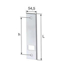 Selve Rollladen Selve Deckplatte für Gurtwickler aus Kunststoff 214/248mm 110210