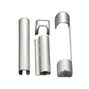 Siegenia Fenster Siegenia Abdeckkappen TITAN AF Silber Set