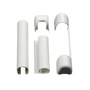 Siegenia Fenster Siegenia Abdeckkappen TITAN AF Weiss Set