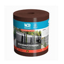 WDB Plast Garten Braun RAL8011 WDB Plast Sichtschutzband PVC Premium Line 190mm