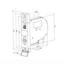 WIR Elektronik Rollladen WIR eWickler Funk Comfort Maxi eW845-F UP